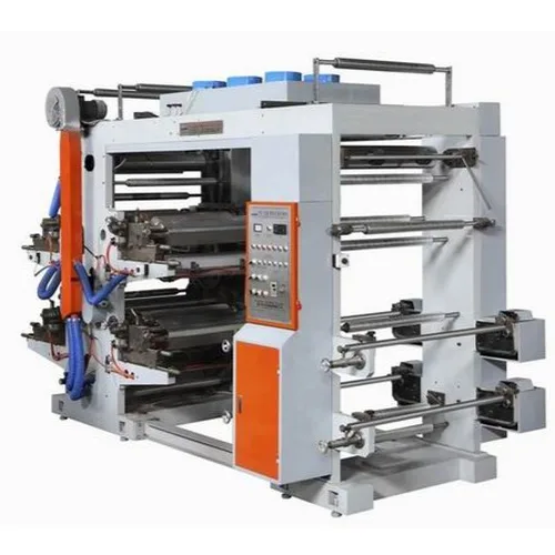 M&aacute;quina impresora flexogr&aacute;fica de 4 colores