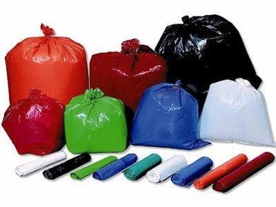 bolsas de basura de plastico