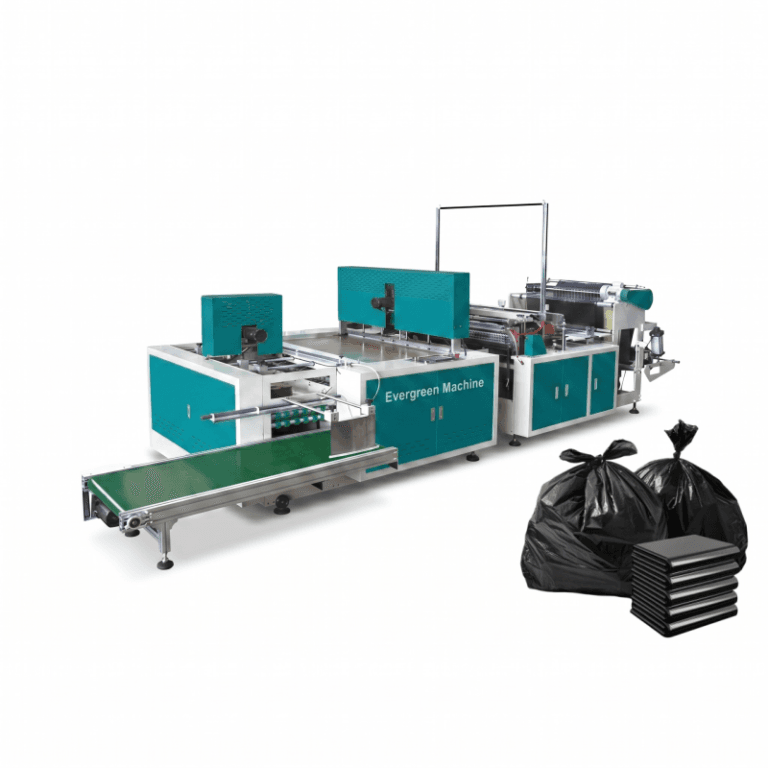 Máquina para hacer bolsas de basura